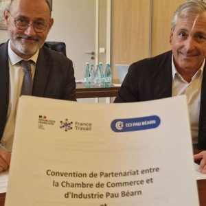 Une convention entre la CCI Pau Béarn et France Travail