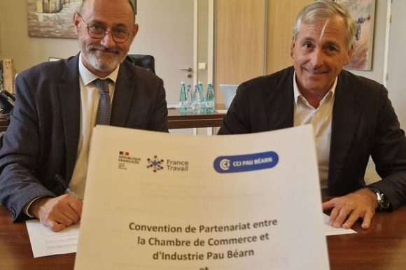 Une convention entre la CCI Pau Béarn et France Travail