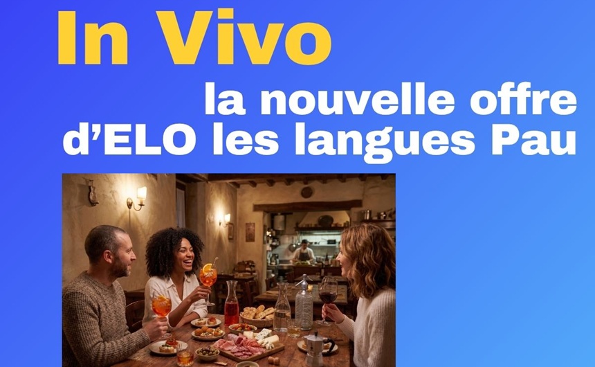 In Vivo, la nouvelle offre d'Elo les langues Pau